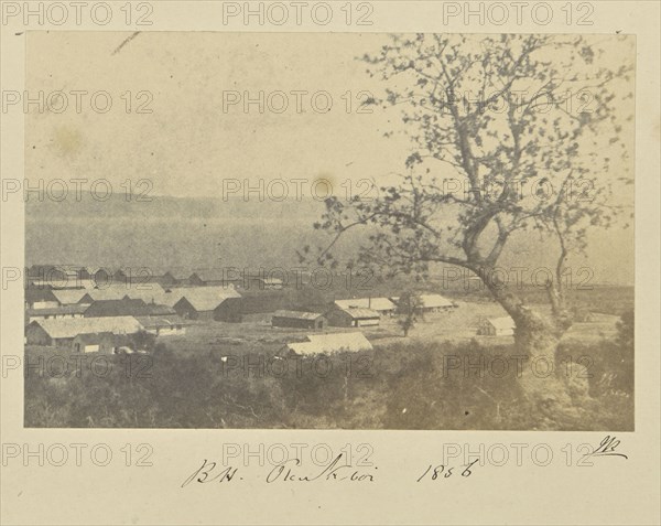 B.H. Renkioi 1856; John Kirk, Scottish, 1832 - 1922, Renkioi, Turkey; 1856; Albumen silver print