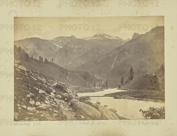 Sonamurg. Scinde valley. sic Cashmere; William H. Baker, British, about 1829 - 1880, John Burke Irish, about 1843 - 1900
