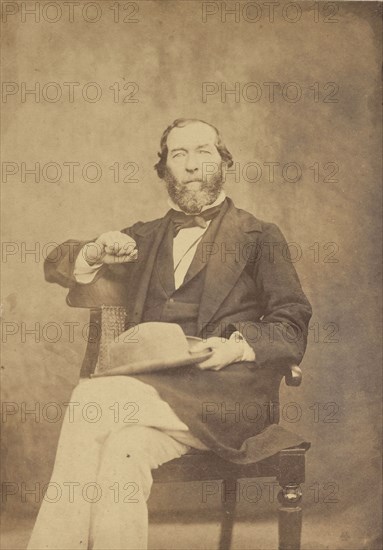 Lieutenant-Colonel Clarke; India; 1858 - 1869; Albumen silver print