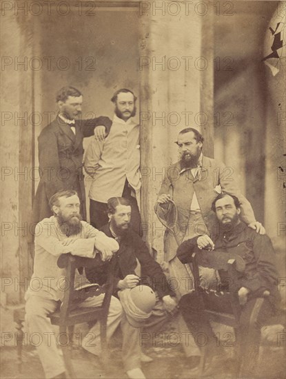 Lieutenant-Colonel Welmet, Lieutenant-Colonel Bulwar, Captain Deedes, Lieutenant-Colonel Harkins, 97th Regiment, Lieutenant