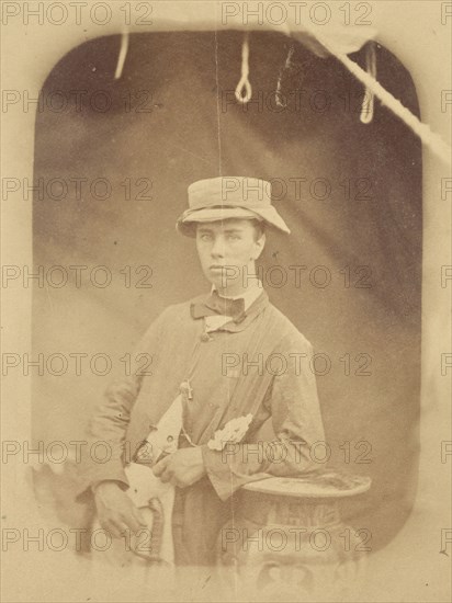 Lieutenant Seton; Felice Beato, 1832 - 1909, India; 1858 - 1859; Albumen silver print