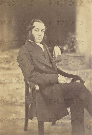 Reverend Baldwin, Civil Chaplain, Lucknow; India; 1858 - 1869; Albumen silver print