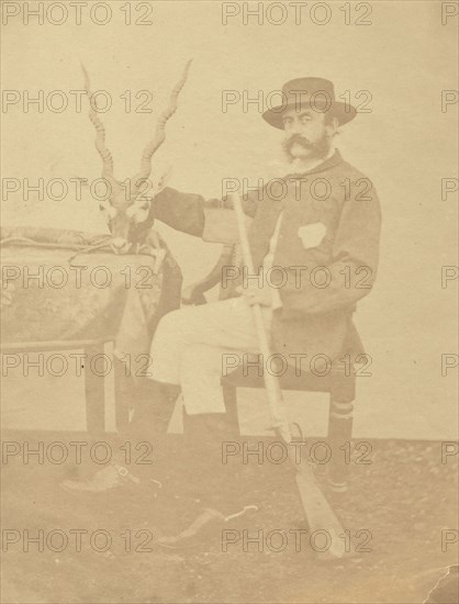 Dr. Cannon, Civil Surgeon, Lucknow, 1867; India; 1867; Albumen silver print