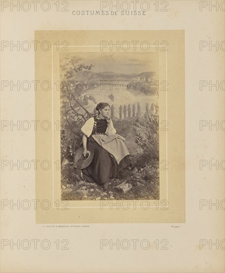 Canton de Schaffhouse; Adolphe Braun, French, 1812 - 1877, Dornach, Haut-Rhin, Alsace, France, Europe; about 1869; Albumen