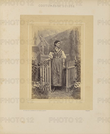Canton d'Uri; Adolphe Braun, French, 1812 - 1877, Dornach, Haut-Rhin, Alsace, France; about 1869; Albumen silver print