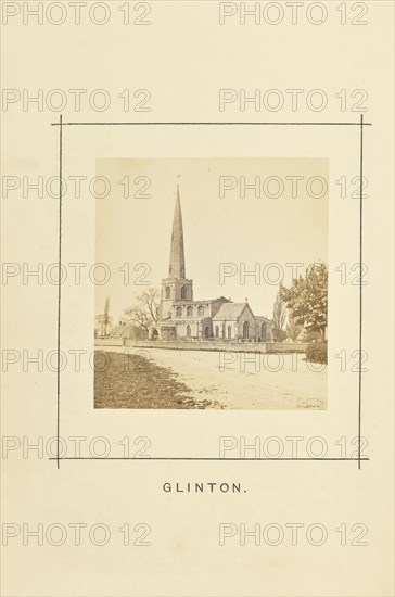 Glinton; William Ball, British, active 1860s - 1870s, London, England; 1868; Albumen silver print