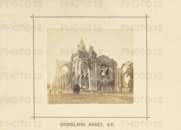 Crowland Abbey; William Ball, British, active 1860s - 1870s, London, England; 1868; Albumen silver print