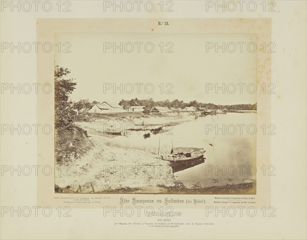 Tonantins; Albert Frisch, German, 1840 - 1918, Tonantins, Brazil; about 1867; Albumen silver print