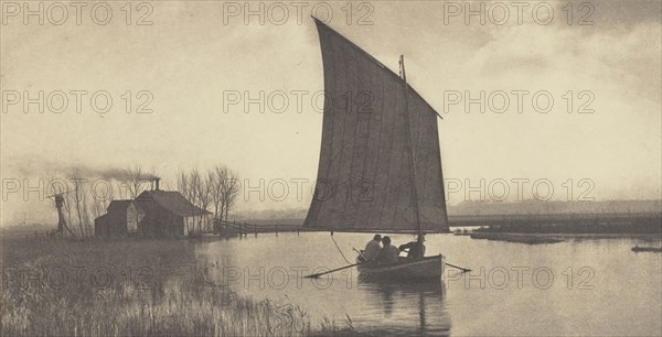 The Old Order and The New; Peter Henry Emerson, British, born Cuba, 1856 - 1936, London, England; 1886; Platinum print