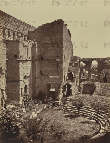 Orange. Théatre Antique; Édouard Baldus, French, born Germany, 1813 - 1889, France; about 1861; Albumen silver print