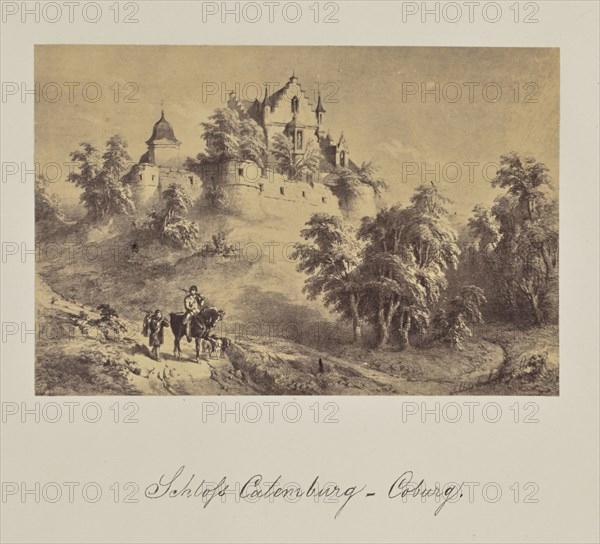 Schloss Calemburg, Coburg; about 1865; Albumen silver print