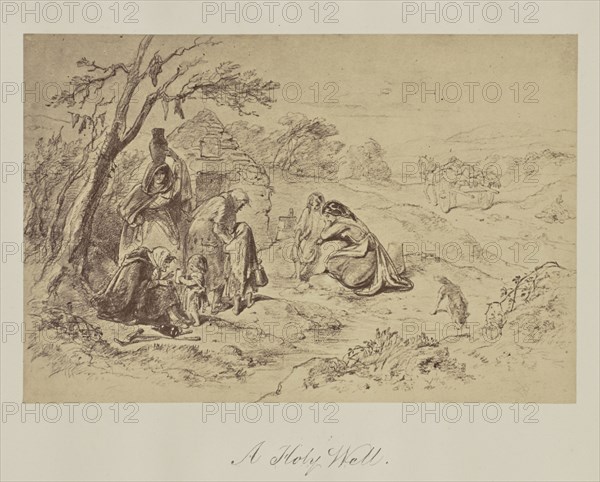 A Holy Well; about 1865; Albumen silver print
