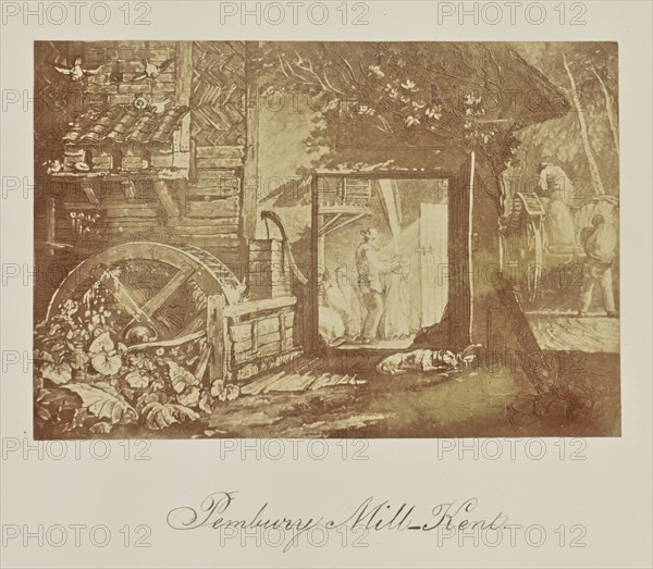 Pembury Mill - Kent; Caroline Bertolacci, British, born 1825, active 1860s - 1890, about 1863; Albumen silver print
