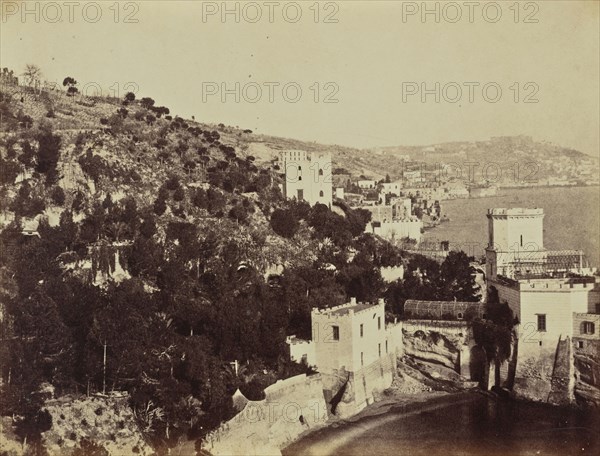 Naples from the Posilippo Road; Mrs. Jane St. John, British, 1803 - 1882, Naples, Italy; 1856 - 1859; Albumen silver print