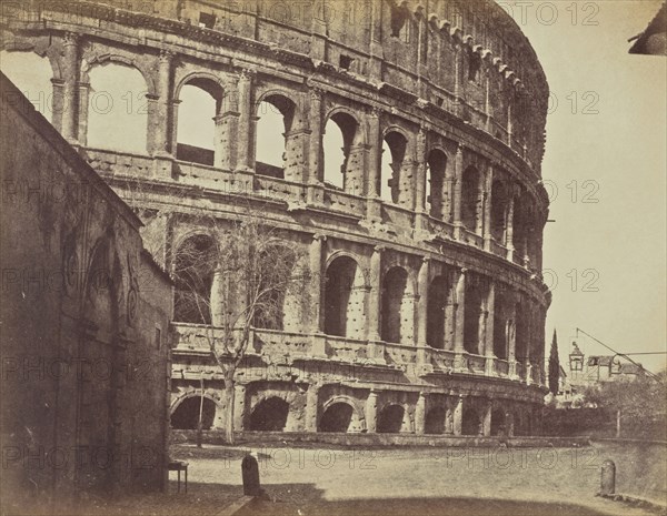 Colosseum, Rome; Mrs. Jane St. John, British, 1803 - 1882, Rome, Italy; 1856 - 1859; Albumen silver print from a paper negative