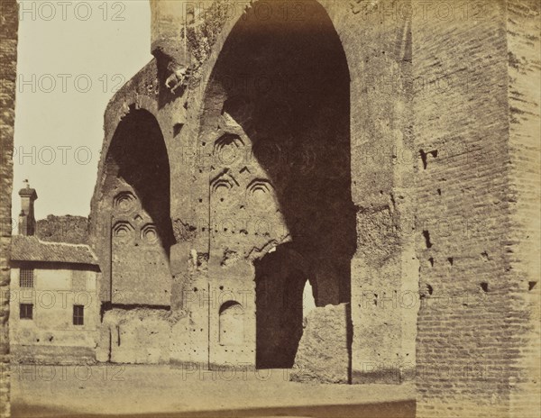 Temple of Peace, Rome; Mrs. Jane St. John, British, 1803 - 1882, Rome, Italy; 1856 - 1859; Albumen silver print from a paper