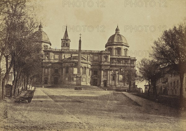 Church of Sta Maria Maggiore, Rome; Mrs. Jane St. John, British, 1803 - 1882, Rome, Italy; 1856 - 1859; Albumen silver print