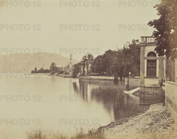 From Villa d'Este, Como; Mrs. Jane St. John, British, 1803 - 1882, Como, Italy; 1856 - 1859; Albumen silver print from a paper