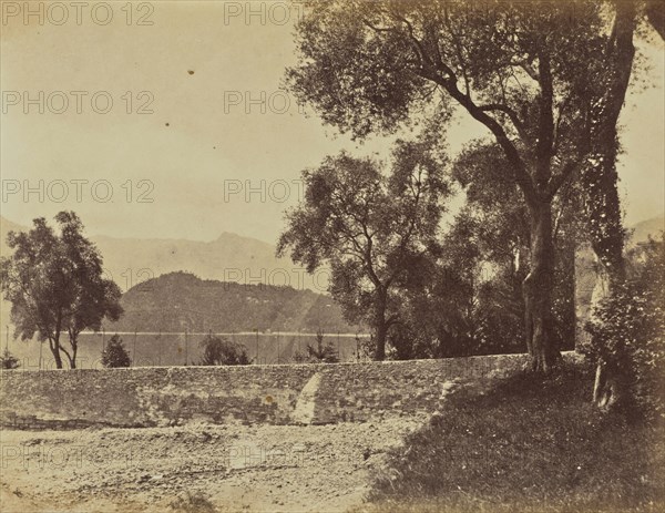 Lake of Como; Mrs. Jane St. John, British, 1803 - 1882, Como, Italy; 1856 - 1859; Albumen silver print from a paper negative