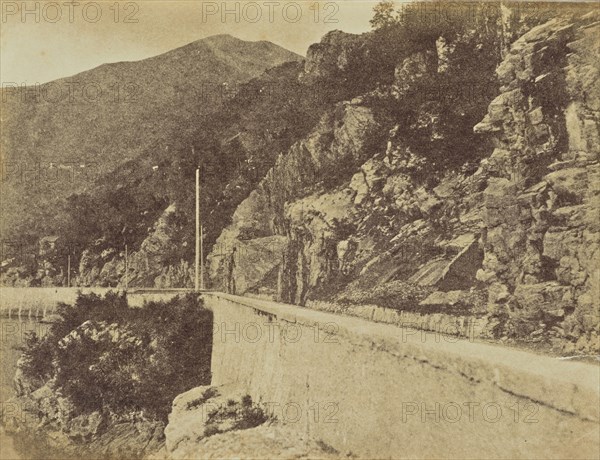 Stelvio Road, Como; Mrs. Jane St. John, British, 1803 - 1882, Como, Italy; 1856 - 1859; Albumen silver print from a paper