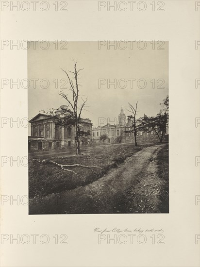 View From College Green, looking South-West; Thomas Annan, Scottish,1829 - 1887, Glasgow, Scotland; 1871; Carbon print