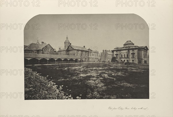 View From College Green, looking North-East; Thomas Annan, Scottish,1829 - 1887, Glasgow, Scotland; 1871; Carbon print