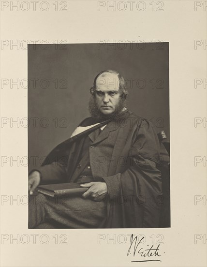 John Veitch, M.A., Professor of Logic and Rhetoric; Thomas Annan, Scottish,1829 - 1887, Glasgow, Scotland; 1871; Carbon print