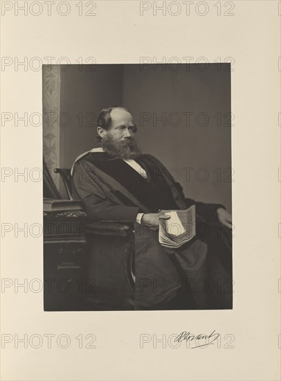 Robert Grant, LL.D., Professor of Practical Astronomy; Thomas Annan, Scottish,1829 - 1887, Glasgow, Scotland; 1871; Carbon