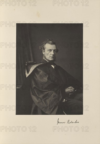 James Roberton, LL.D., Professor of Conveyancing; Thomas Annan, Scottish,1829 - 1887, Glasgow, Scotland; 1871; Carbon print