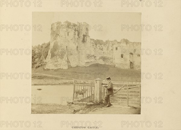 Chepstow Castle; Francis Bedford, English, 1815,1816 - 1894, Chepstow, Monmouthshire, Wales; 1862; Albumen silver print