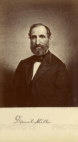 Daniel Miller; Bendann Brothers, American, active 1850s - 1873, Baltimore, Maryland, United States; 1871; Albumen silver print