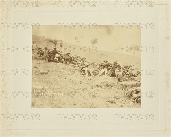 Brand wacht der Boeren by Van Reenens pas; Jan van Hoepen, Dutch, 1856 - 1922, Van Reenen, KwaZulu,Natal, South Africa, Africa
