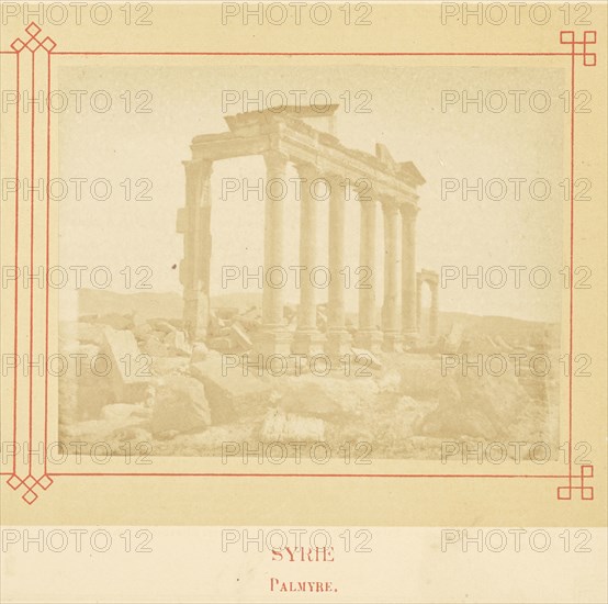 Palmyre; Félix Bonfils, French, 1831 - 1885, Alais, France; about 1878; Albumen silver print