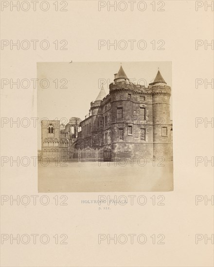 Holyrood Palace; Thomas Annan, Scottish,1829 - 1887, London, England; 1866; Albumen silver print