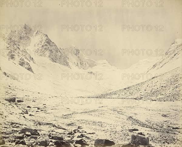 Spiti, The Turre Pass, Elevation 15,282 feet; Samuel Bourne, English, 1834 - 1912, India; 1866; Albumen silver print