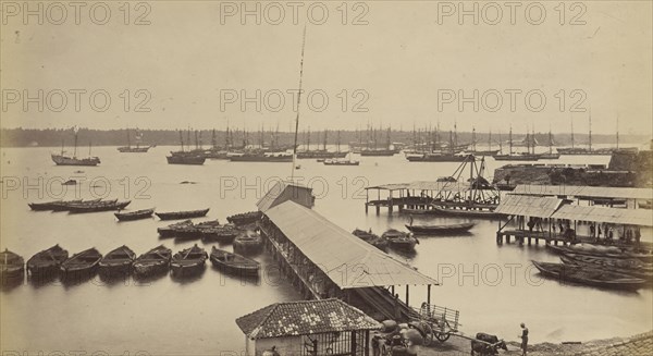 Point de Galle, Ceylon; Galle, Ceylon; about 1863 - 1874; Albumen silver print