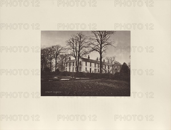 Mount Vernon; Thomas Annan, Scottish,1829 - 1887, Glasgow, Scotland; 1878; Albumen silver print