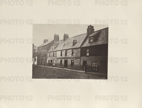 Wolfe's House; Thomas Annan, Scottish,1829 - 1887, Glasgow, Scotland; 1878; Albumen silver print
