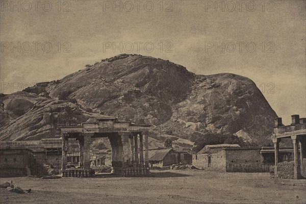 Secunder Malay. Near View; Capt. Linnaeus Tripe, English, 1822 - 1902, Madura, India; 1858; Albumen silver print