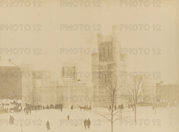 Montreal, le Palais de Glace; Montreal, Canada; 1860s - 1880s; Albumen silver print