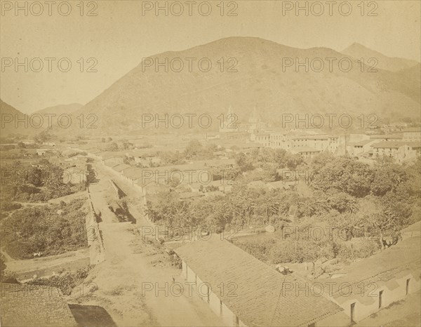 Orizaba. Panoramic View; Abel Briquet, French, 1833 - ?, Orizaba, Veracruz, Mexico; 1860s - 1880s; Albumen silver print