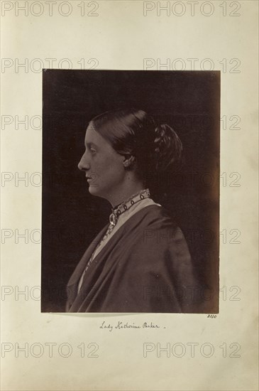 Lady Katherine Parker; Ronald Ruthven Leslie-Melville, Scottish,1835 - 1906, England; 1860s; Albumen silver print