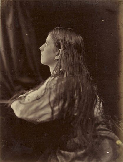 Margaret of Branksome sorrow laden....  Lay of the Last Minstrel; Ronald Ruthven Leslie-Melville, Scottish,1835 - 1906, England