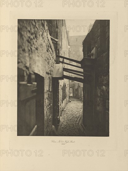 Close No. 83 High Street; Thomas Annan, Scottish,1829 - 1887, Glasgow, Scotland; negative 1868; print 1900; Photogravure