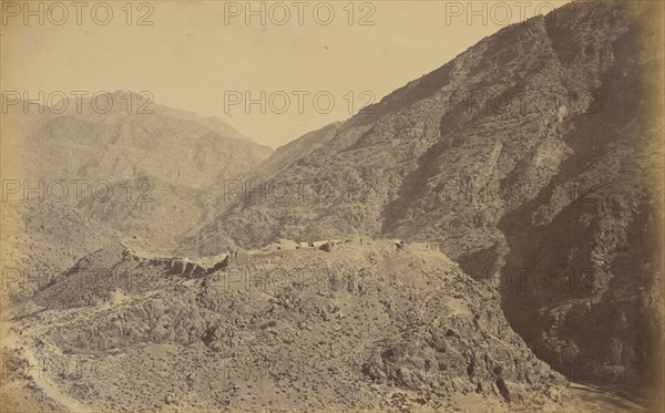 Desert scene; John Burke, British, active 1860s - 1870s, Afghanistan; 1878 - 1879; Albumen silver print