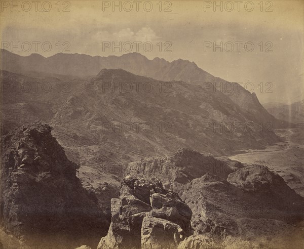 Desert scene; John Burke, British, active 1860s - 1870s, Afghanistan; 1878 - 1879; Albumen silver print