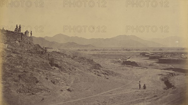 Desert scene; John Burke, British, active 1860s - 1870s, Afghanistan; 1878 - 1879; Albumen silver print