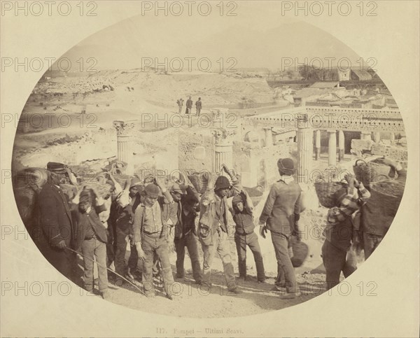 Pompei - Ultimi Scavi; Edizioni Esposito, Italian, active 1870s - 1890s, 1892 - 1894; Albumen silver print