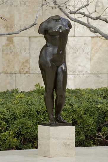 Torso of Summer; Aristide Maillol, French, 1861 - 1944, 1911; Bronze, brown patina; 141.3 x 47.6 x 33 cm, 70.7611 kg