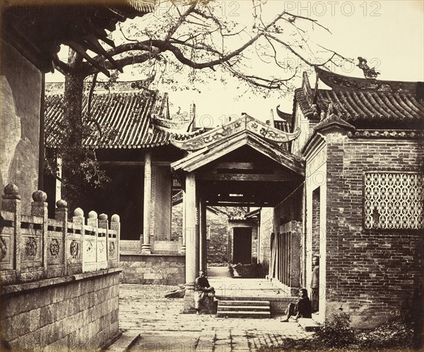 Nume Hui Uck Kung, Canton, Guangzhou, China; Felice Beato, 1832 - 1909, Henry Hering, 1814 - 1893, Canton